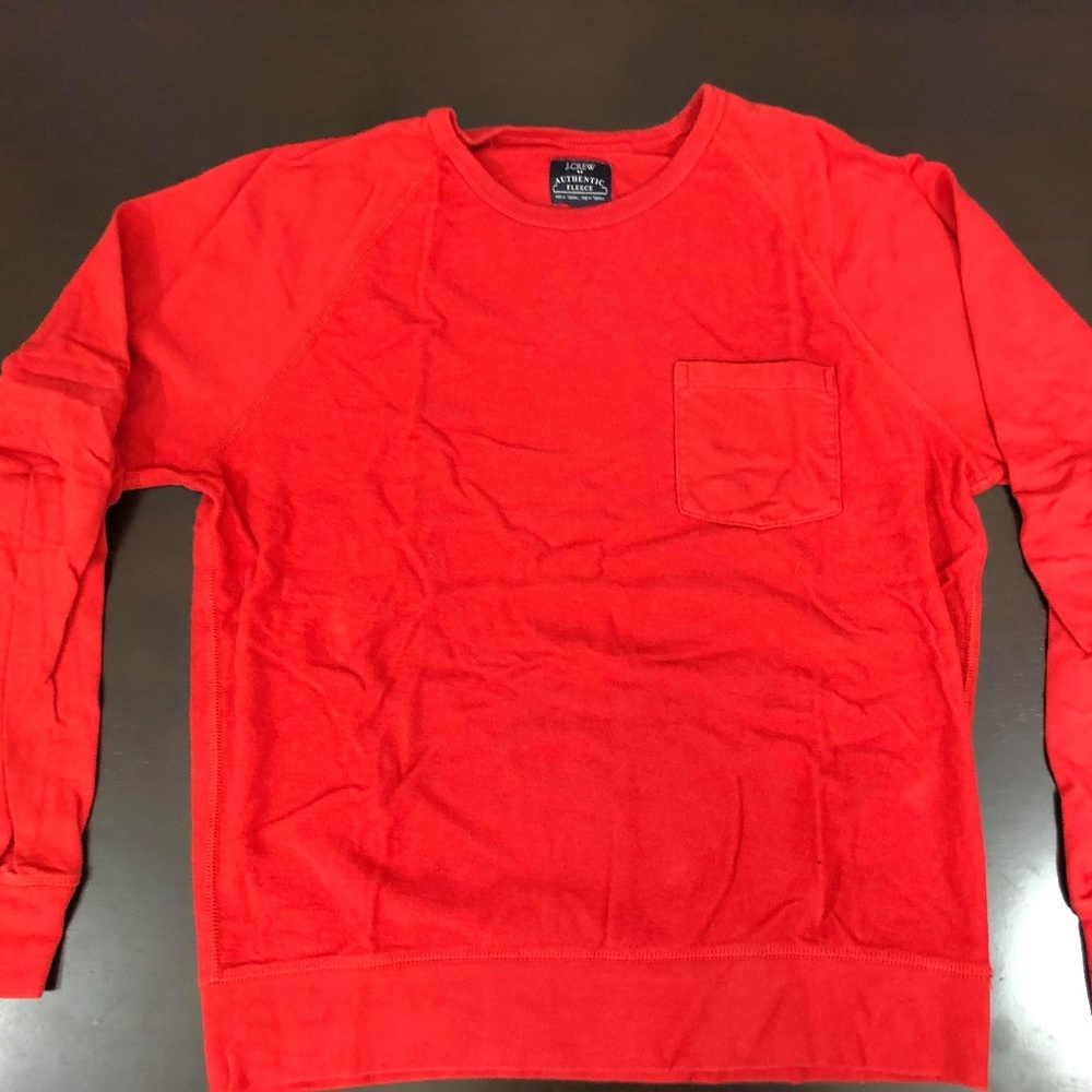 J. Crew reverse fleece